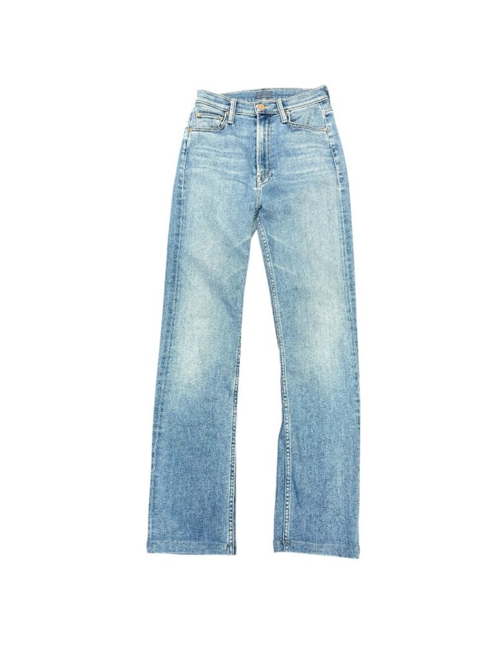 Mother Superior High-Rise Straight Leg Jeans Blue Size 25/0